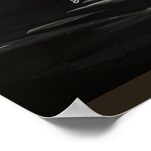 Blue Moon Poster (Ecke)