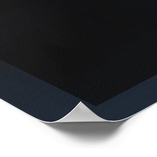 Blue Moon Poster (Ecke)