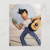 Blue Moon Postkarte (Vorderseite)