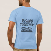 Blue Moon Rising Bella+Leinwand Jersey Short Sleev T-Shirt (Rückseite)