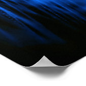 Blue Moon Rising Poster (Ecke)