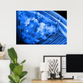 Blue Moon Rising Poster (Heimbüro)