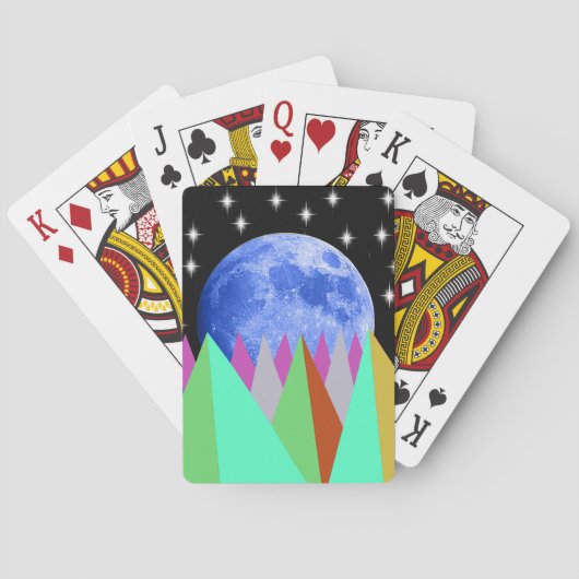 Blue Moon Spielkarten (Rückseite)