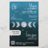 Blue Moon Star Yoga Lehrer Studiengänge Flyer (Hinten)