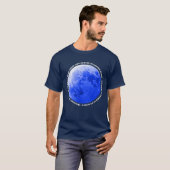 "Blue Moon"-Texte T-Shirt (Vorne ganz)