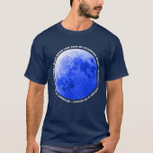 "Blue Moon"-Texte T-Shirt (Vorderseite)
