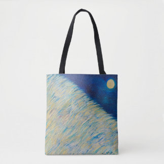 Blue Moon Tote, Schultertasche Tasche