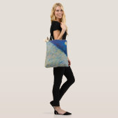 Blue Moon Tote, Schultertasche Tasche (Am Model)
