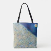 Blue Moon Tote, Shoulder Tote Tasche (Rückseite)