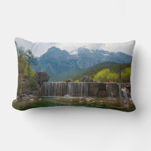 Blue Moon Valley Jade Dragon Snow Mountain Lendenkissen