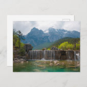 Blue Moon Valley | Jade Dragon Snow Mountain Postkarte (Vorne/Hinten)