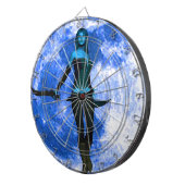 Blue Moon Warrior Dartscheibe (Vorderseite rechts)