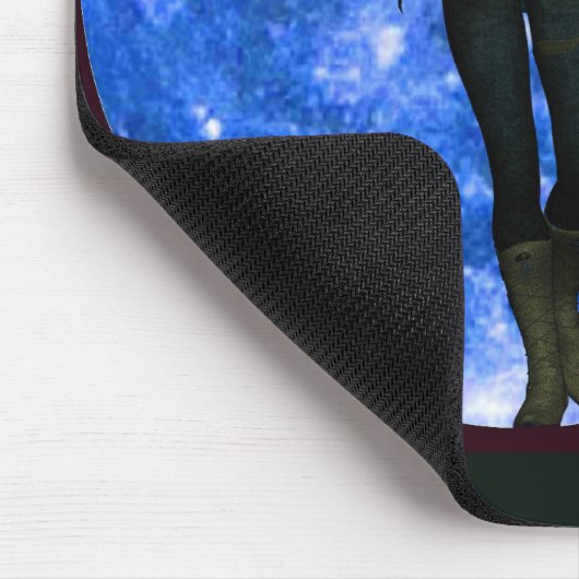 Blue Moon Warrior Mousepad (Ecke)