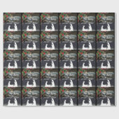 Blue Moon Weihnachten Weihnachtskrippe Wrap Geschenkpapier (Flach)