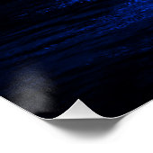 Blue Moonlight Sonata Poster (Ecke)