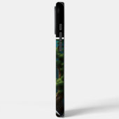 Blue Moonlit River mit Eagle Case-Mate iPhone Hülle (Rückseite / Links)