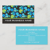 Blue Moons Business Card zum Anpassen Visitenkarte (Vorne/Hinten)