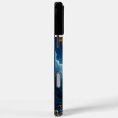 Blue Moon's Eagle Silhouette River Case-Mate iPhone Hülle (Rückseite / Rechts)