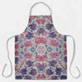 Blue Moons Floral Schürze (Vorderseite)