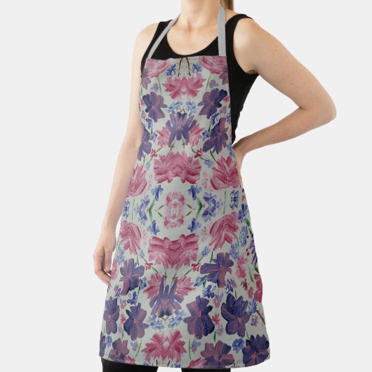 Blue Moons Floral Schürze (InSitu)