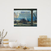 Blue Morning - George Bellows Fine Art Poster (Küche)