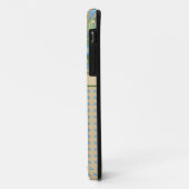 Blue Morning Glory Polkas iPhone 5 Case-Mate Hülle (Hinten/Links)