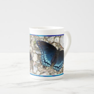 Blue Morphing Butterfly Tasse