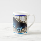 Blue Morphing Butterfly Tasse (Rechts)