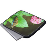 Blue Morpho 143 Notebook-Sieb Laptopschutzhülle (Vorne Knopf)