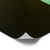 Blue Morpho 143 Print Poster (Ecke)