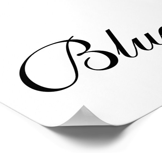 Blue Morpho Butterflies Poster (Ecke)