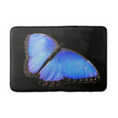 Blue Morpho Butterfly Bath Mat Badematte (Vorderseite)