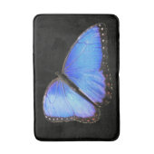 Blue Morpho Butterfly Bath Mat Badematte (Vorderseite Vertikal)