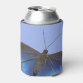 Blue Morpho Butterfly Can Cooler Dosenkühler (Kanne Vorderseite)
