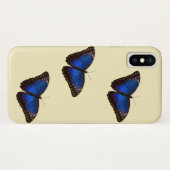 Blue Morpho Butterfly Case-Mate iPhone Hülle (Rückseite (Horizontal))