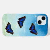 Blue Morpho Butterfly Case-Mate iPhone Hülle (Rückseite (Horizontal))