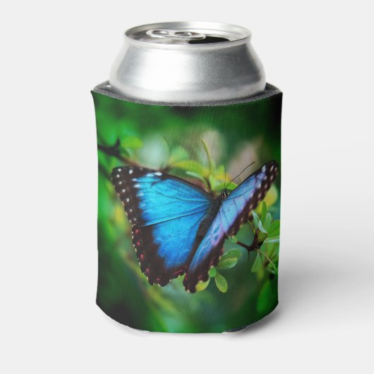 Blue Morpho Butterfly Dosenkühler (Kanne Rückseite)