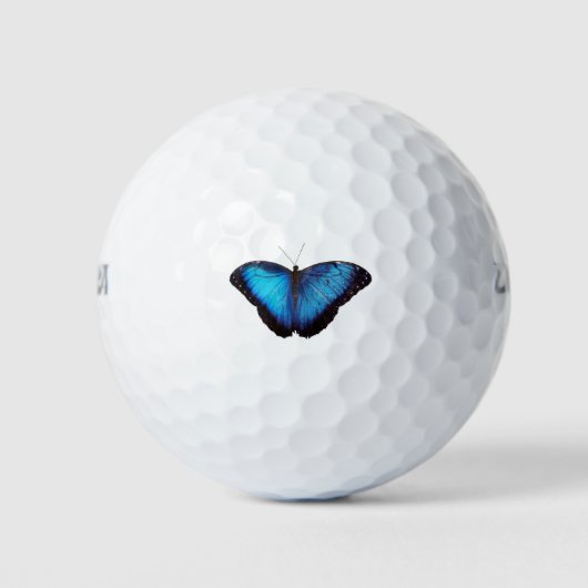 Blue Morpho Butterfly Golfball (Vorderseite)