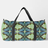 Blue Morpho Butterfly Muster Duffle Bag (Vorderseite)