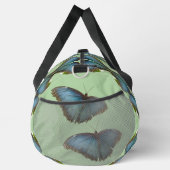 Blue Morpho Butterfly Muster Duffle Bag (Rechts)