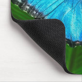 Blue Morpho Butterfly Natur Mousepad (Ecke)