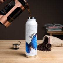 Blue Morpho Butterfly Personalisiert
