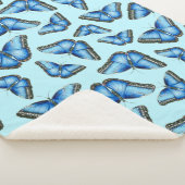 Blue Morpho Butterfly Sherpadecke (3/4)
