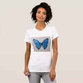 Blue Morpho Butterfly T-Shirt (Vorne ganz)