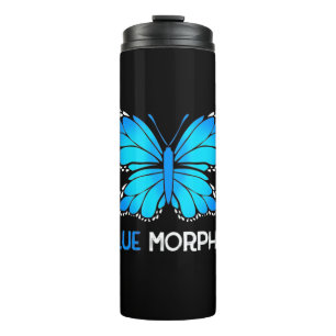 Blue Morpho Butterfly Thermosbecher