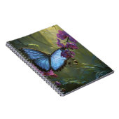 Blue Morpho Orchid-Notebook Notizblock (Rechte Seite)