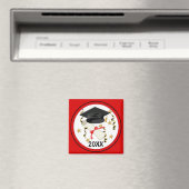 Blue Mortar und Diploma Abschluss Magnet (In Situ (Geschirrspüler))