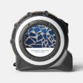 Blue Mosaic, Floor, Tile Installer Maßband (Vorderseite)