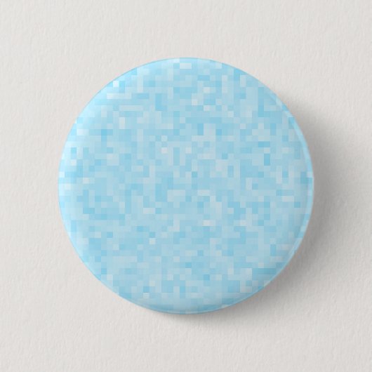 Blue Mosaic Pixel Button (Vorderseite)