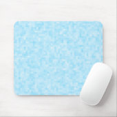 Blue Mosaic Pixel Mousepad (Mit Mouse)